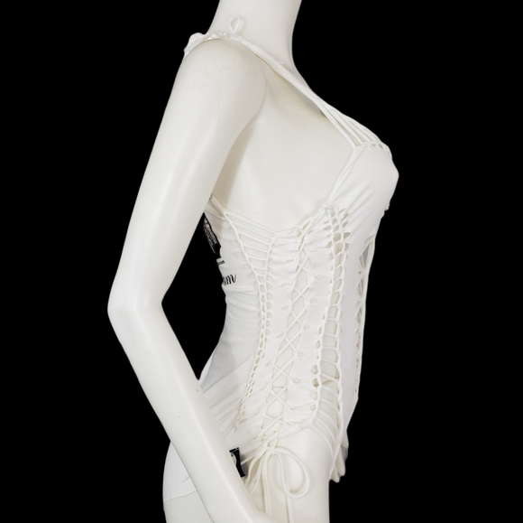 Empi Limited Edition Auto Haus WHT Cut Bodysuit - Picture 6 of 8
